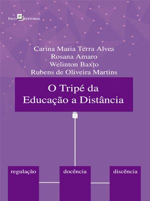 cover image of O tripé da educação a distância